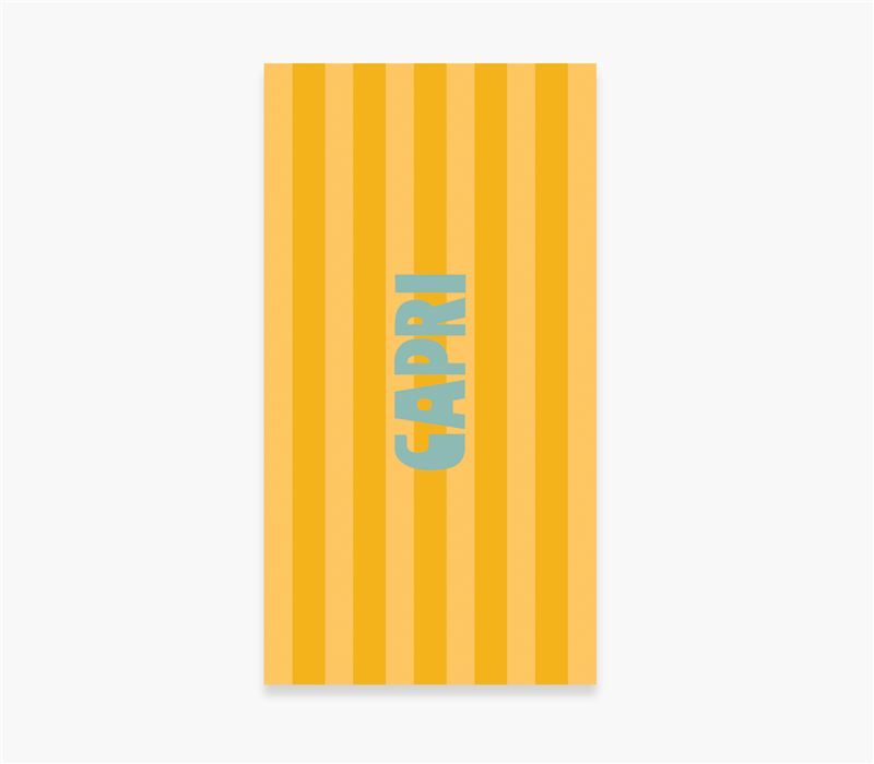 BEACH TOWEL CAPRI 80x160