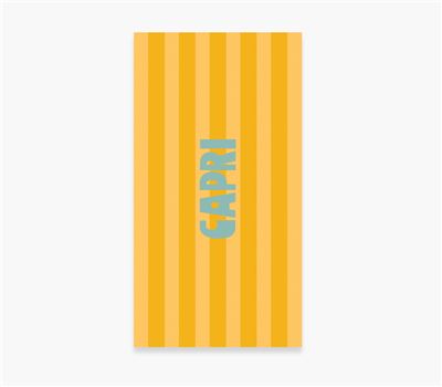 BEACH TOWEL CAPRI 80x160