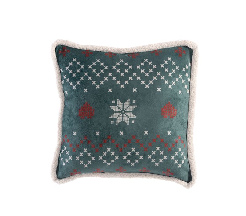 CHRISTMAS DECORATIVE CUSHION HOLLY JOLLY 50X50