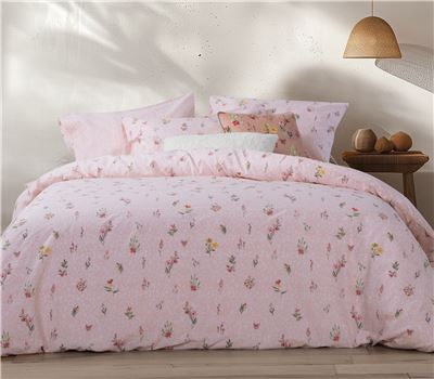 NEW! SINGLE SIZE COTTON BEDSHEETS SET PLANT 170X270