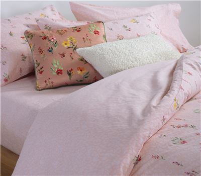 NEW! SINGLE SIZE COTTON BEDSHEETS SET PLANT 170X270 2