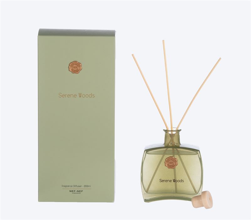 FRAGRANCE DIFFUSER WITH STICKS SERENE WOOD 200ml