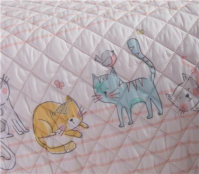 ΠΑΙΔΙΚΟ ΚΟΥΒΕΡΛΙ ΜΟΝΟ CAT LIFE 180X240 2