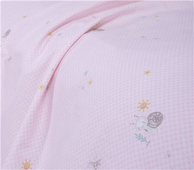 NEW! BABY COTBED FLAT SHEETS 3 PCS SET CUTE SNAIL 2