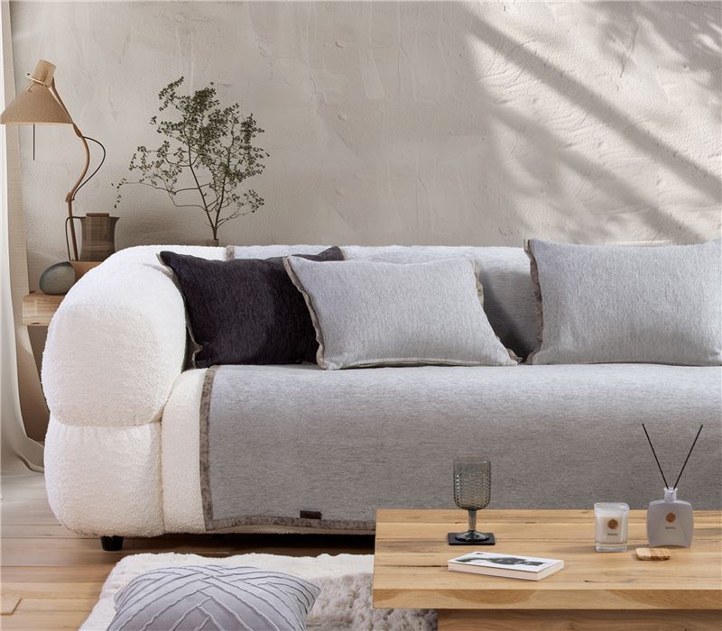 NEW! FOUR SEATER SOFA THROW NEW TANGER 180X350