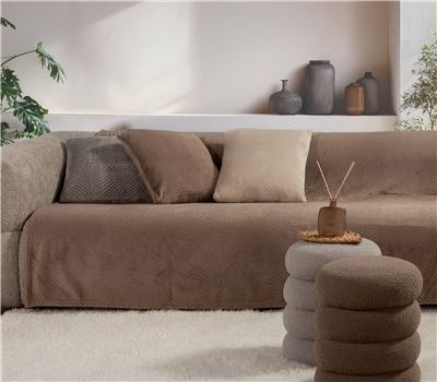 THREE SEATER SOFA THROW DAKARI 180X300
