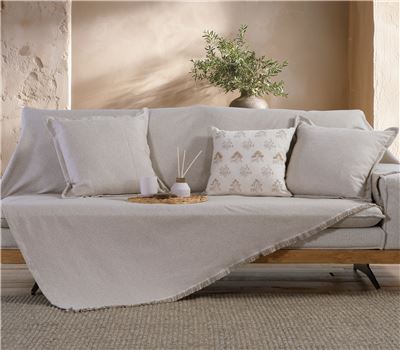 TWO SEATER SOFA THROW LOEN 170X250