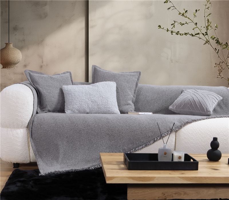 NEW! TWO SEATER SOFA THROW BROOKLYN 170X250