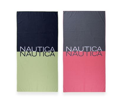 BEACH TOWEL NAUTICA - NAU DUOCOLOR 75X150