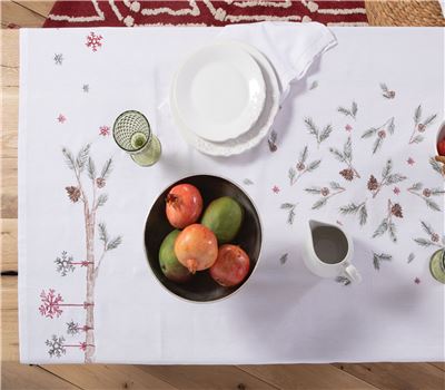 TABLECLOTH CHRISTMAS TWEET 140X180 1