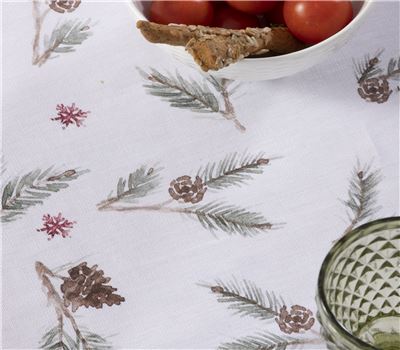 TABLECLOTH CHRISTMAS TWEET 140X180 2