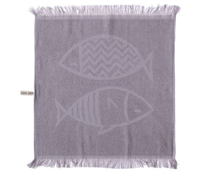 KITCHEN TOWEL FISH STYLE 50X50 1
