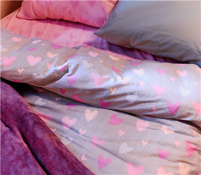 JUNIOR SINGLE SIZE DUVET COVER SET HEARTS ATTACK 160Χ240 3