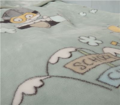 BABY COTBED BLANKET IN THE CITY 100Χ140 2