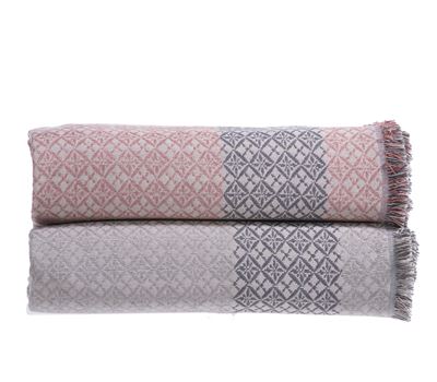 THREE SEATER SOFA THROW QUAVER 170X300 2