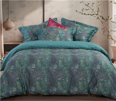 NEW! QUEEN SIZE BEDSHEETS SET BIRDS OF PARADISE 240Χ270