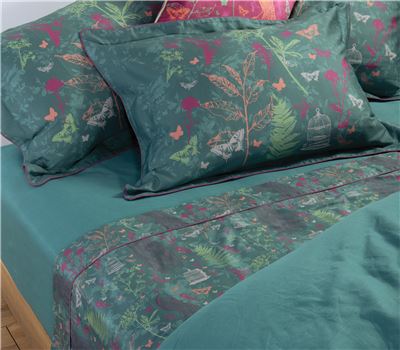 NEW! QUEEN SIZE BEDSHEETS SET BIRDS OF PARADISE 240Χ270 1