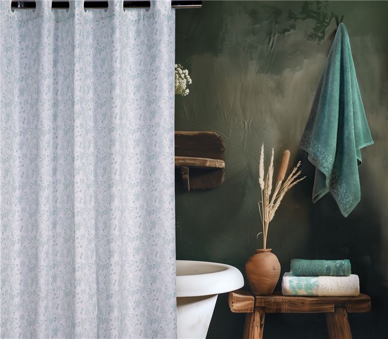 NEW! SHOWER CURTAIN ODETE 180X200