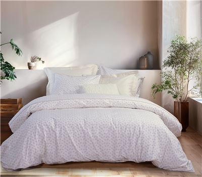 DOUBLE SIZE COTTON PERCALE BEDSHEETS SET AMARANDA 200Χ270