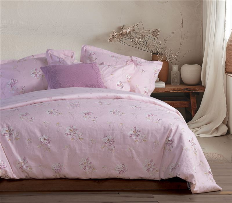 QUEEN SIZE COTTON SATEEN BEDSHEETS SET PENNY 240X270