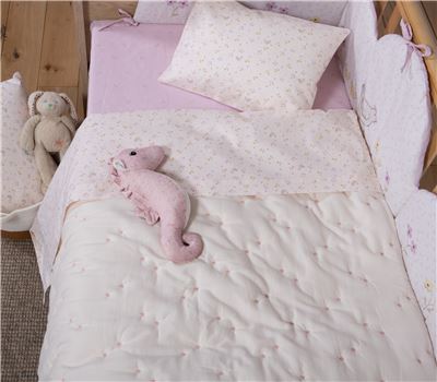 BABY QUILT SPECIAL FLOWER 110X150