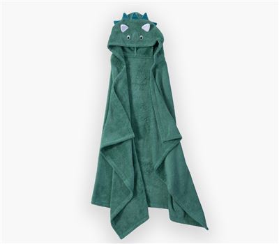 BABY BATH CAPE DINO 70X120