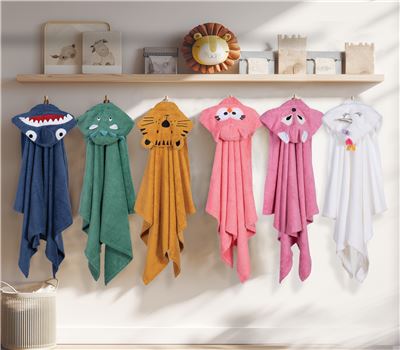 BABY BATH CAPE DINO 70X120 2