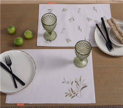 PLACEMAT OLIVE 33X48