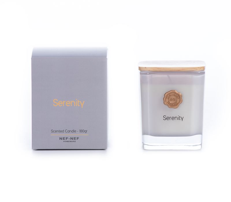 NEW! SCENTED CANDLE SERENITY 180gr