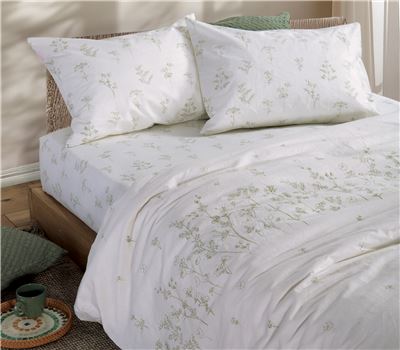 QUEEN SIZE FITTED BEDSHEETS SET CLARIS