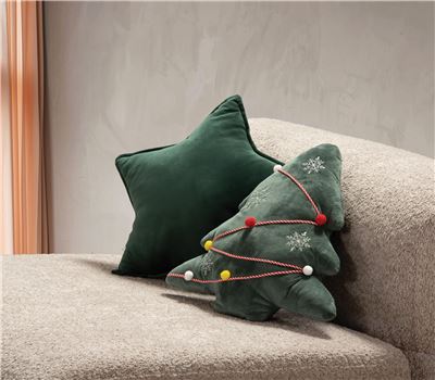 CHRISTMAS DECORATIVE CUSHION CHRISTMAS TREE 40CM 1