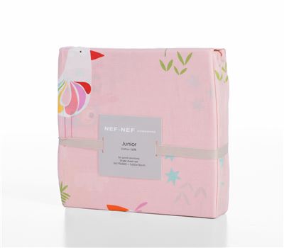 JUNIOR SINGLE SIZE BEDSHEETS SET BIRDS MANIA 170X260 3