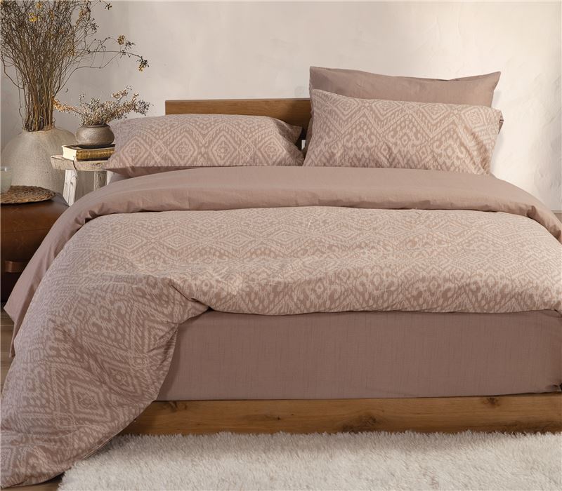 SINGLE SIZE COTTON DUVET COVER SET ORION 170Χ240