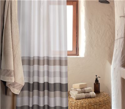 SHOWER CURTAIN DEPREO 180X200