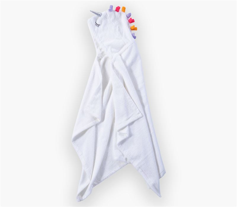BABY BATH CAPE UNICORN 70X120