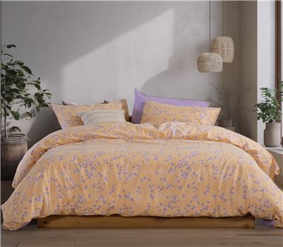 SINGLE SIZE COTTON FITTED BEDSHEETS SET FLORIVA