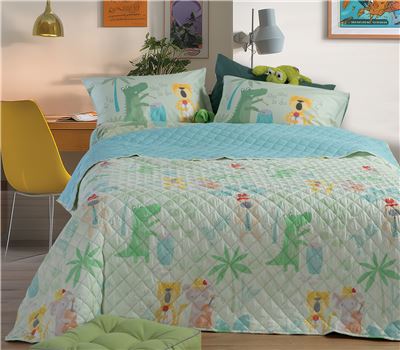 ΠΑΙΔΙΚΟ ΚΟΥΒΕΡΛΙ ΜΟΝΟ JUNGLE MUSIC 180X240