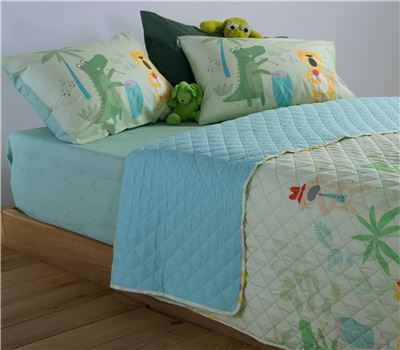 ΠΑΙΔΙΚΟ ΚΟΥΒΕΡΛΙ ΜΟΝΟ JUNGLE MUSIC 180X240 1