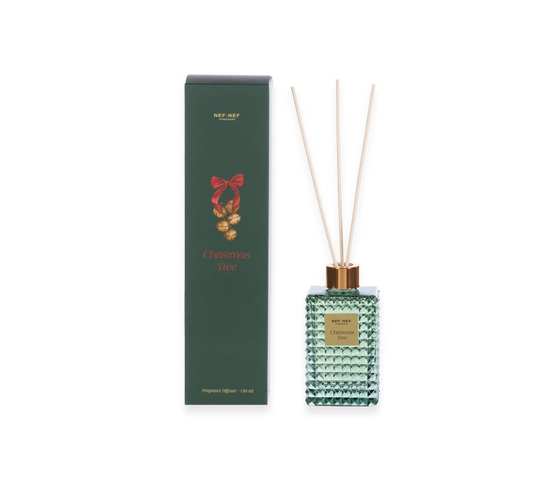 FRAGRANCE DIFFUSER WITH STICKS CHRISTMAS TREE 150ml