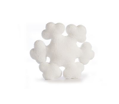 CHRISTMAS DECORATIVE CUSHION SNOWFLAKE D:45