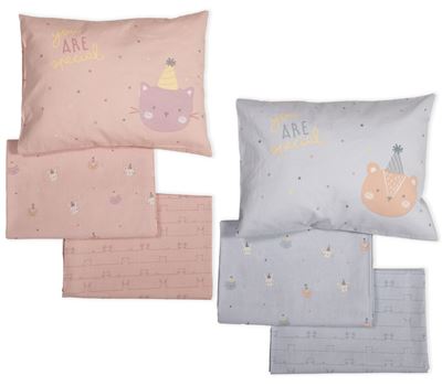 BABY COTBED FLAT SHEETS 3 PCS SET SPECIAL PARTY 3