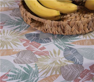 STAIN FREE TABLECLOTH LEAFERIO 140Χ180 1