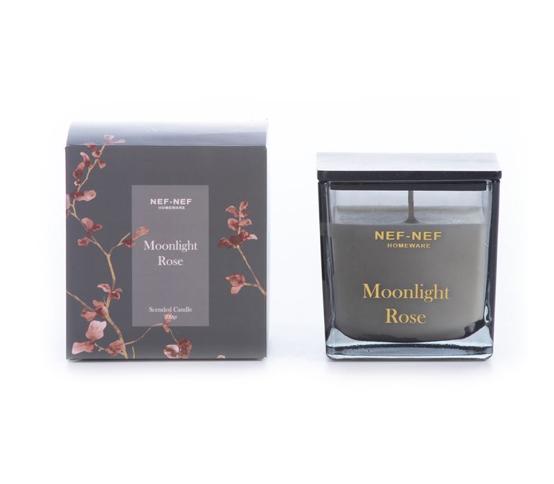 NEW! SCENTED CANDLE MOONLIGHT ROSE 200gr