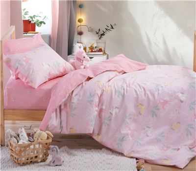 NEW! JUNIOR SINGLE SIZE DUVET COVER SET UNICORN FOREVER 160Χ240