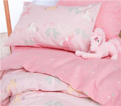 NEW! JUNIOR SINGLE SIZE DUVET COVER SET UNICORN FOREVER 160Χ240 1