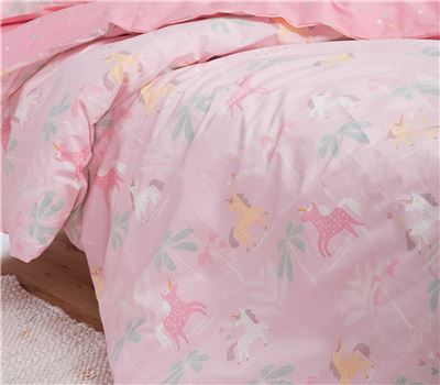 NEW! JUNIOR SINGLE SIZE DUVET COVER SET UNICORN FOREVER 160Χ240 2