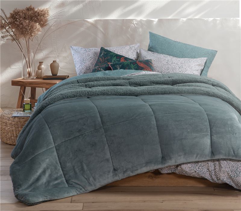 NEW! QUEEN SIZE BLANKET-DUVET SINGULAR 24 220Χ240