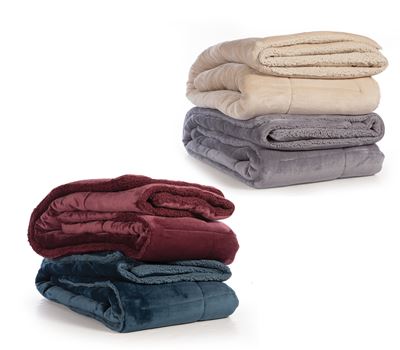 QUEEN SIZE BLANKET-DUVET SINGULAR 24 220Χ240 3
