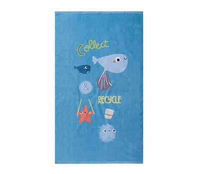 JUNIOR BEACH TOWEL COLLECT & RECYCLE 70X120