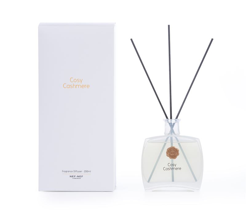 NEW! FRAGRANCE DIFFUSER WITH STICKS COSY CASHMERE 200ml